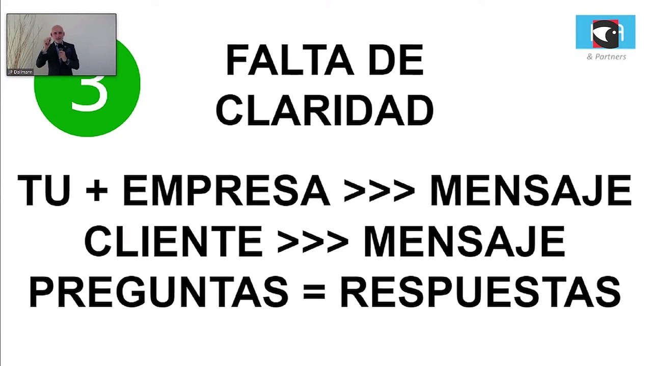 "Si no entienden a sus clientes, ¿Cómo van a tener un buen marketing?