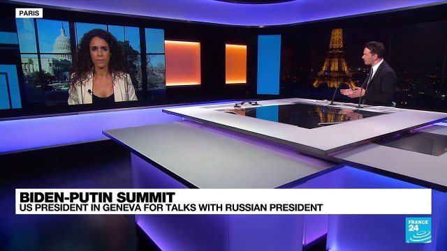 Biden arrives in Geneva for highly-anticipated Putin meeting