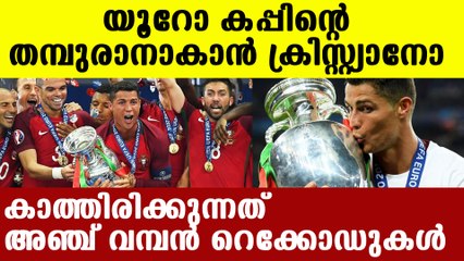 Possible records that awaiting for Cristiano Ronaldo in Euro 2021 | Oneindia Malayalam