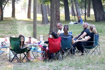 Edirne'de vatandaşlar piknik alanlarına akın etti