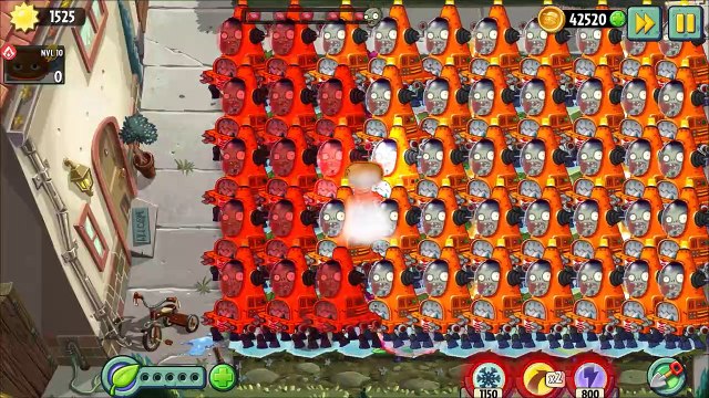 Plants Vs Zombies 2 ( Plantas de Fuego y Explosivas Vs Zombies ) Fire and Explosive Plants Vs Zombies