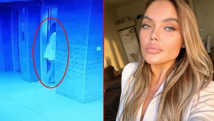 Balkondan düşerek ölen Ukraynalı modelin son görüntüleri ortaya çıktı! Rezidansa ayakkabısız girmiş