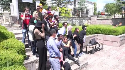 Kütahya'da yabancı öğrencilere kültür gezisi