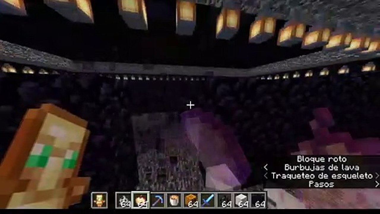 2 GOLEMS vs 30 ESQUELETOS | ¿Quien Gana? | Minecraft Clips