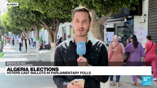 Algeria elections: voters cast ballots in parliamentary polls