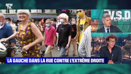La gauche dans la rue contre l'exttrême droite - 12/06