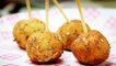 Potato Lollipop Recipe - Easy Evening Tea Snacks Recipes / Veg Party Starters Appetizer Dish Ideas