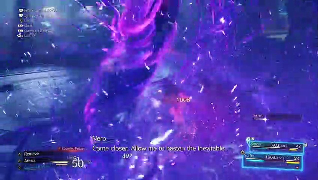 Final Fantasy 7 Remake Intergrade - Final Boss Fight and Ending