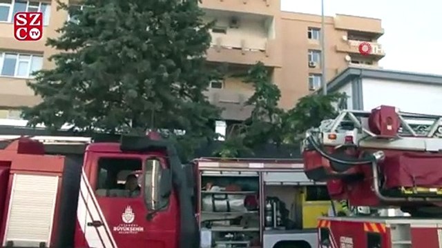 Cerrahpaşa Tıp Fakültesi Hastanesi yerleşkesindeki kantinde yangın çıktı