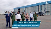 México dona 400 mil vacunas AstraZeneca para Belice, Bolivia y Paraguay