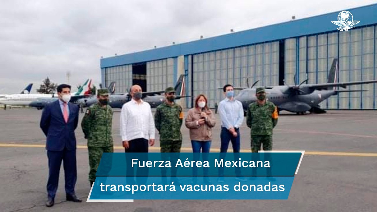 México dona 400 mil vacunas AstraZeneca para Belice, Bolivia y Paraguay