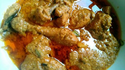 Shahi Chicken Korma Recipe | Degh Style Chicken Qorma | By Delhi Cookbook