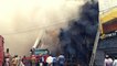 Delhi: Fierce flames erupted from 5 shops in Lajpat Nagar