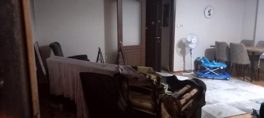 Kavga ettiği eşine kızdı, evi ateşe vermeye kalktı