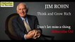 Think and Grow Rich Attitude - Jim Rohn Personal Development - Motivation for Success