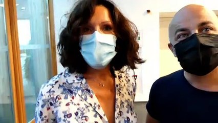 Brumath et l'adjointe au Maire et Laurent Arnoult