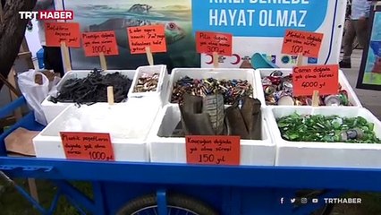 Lastikler, çöp konteynerleri, kasalar...Hepsi denizden çıktı