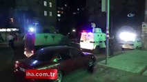 Zırhlı polis aracı takla attı