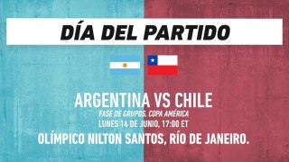Argentina manda sobre Chile… excepto en Copa América: Copa América