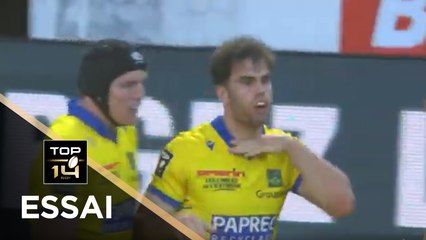 TOP 14 - Essai de Damian PENAUD (ASM) - Bordeaux-Bègles - Clermont - Barrages - Saison 2020/2021