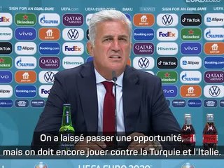 Groupe A - Petkovic : "On a laissé passer une opportunité"