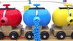 Learn Colors with Preschool Toy Train and Color Balls - Shapes and Colors Collection for Children