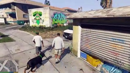 Grand Theft Auto V- CHOP Mission - Funny Gameplay