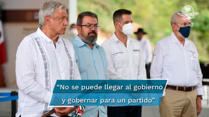AMLO: Se debe gobernar para todos sin importar las banderas políticas