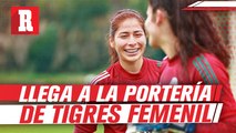 Cecilia Santiago fue anunciada como nueva portera de Tigres Femenil
