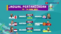 Jadwal Pertandingan Piala Eropa 2020 Minggu, 13 Juni 2021