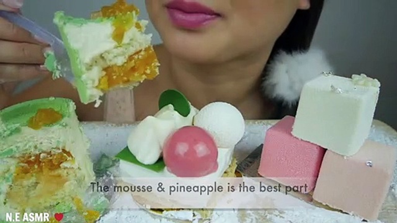 Asmr Mousse Cakes, Bamboo, Match & Sampler Mousse Cakes *No Talking | N.E Asmr