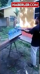 Keskin bıçak denemesi