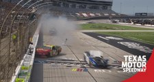 Late wreck unfolds at Texas, several cars involved