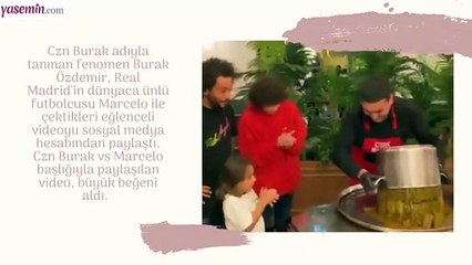 Czn Burak ile Marcelo'dan eğlenceli paylaşım