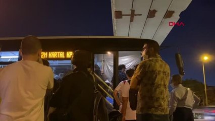 KISITLAMA ÖNCESİ DURAKLARDA YOĞUNLUK