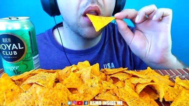 ASMR NACHOS CHIPS *SUPER STEREO EXTREME CRUNCH* EATING SOUNDS (NO TALKING) MUKBANG