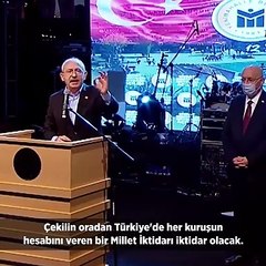 Kılıçdaroğlu: Çekilin oradan, Türkiye'deki bütün açları doyuracağız