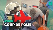 Le passager d'un avion américain tente d'ouvrir une porte en plein vol