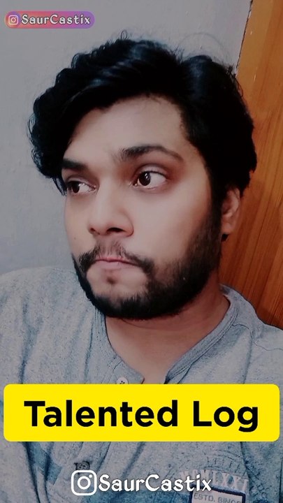 Talented log | Talented People | #SaurCastix #shorts #talentedpeople