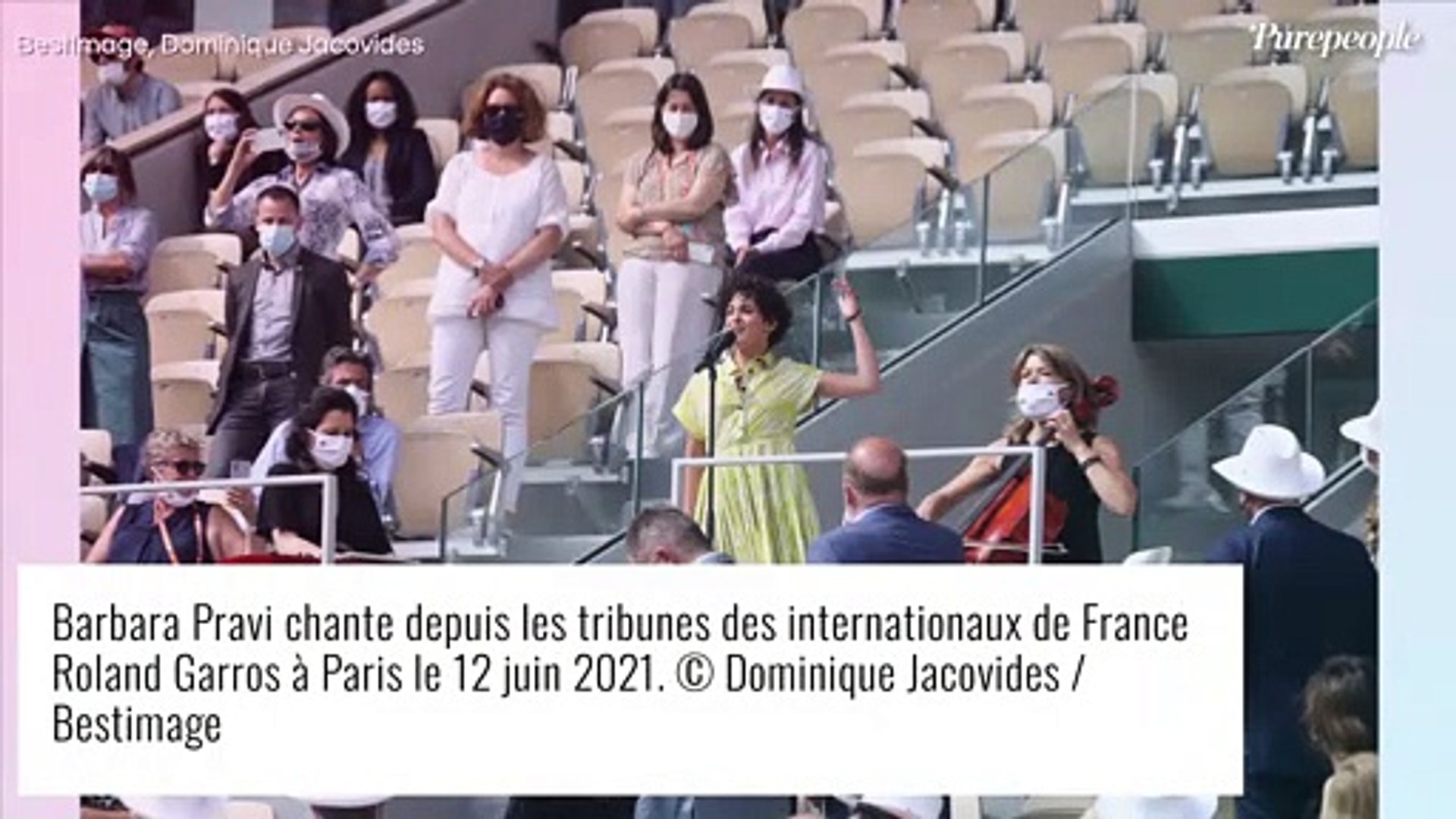 Roland-Garros : Barbara Pravi invitée surprise de la finale dames, victoire  tricolore en double - Vidéo Dailymotion