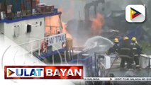 10 indibidwal, sugatan sa nasunog na cargo vessel at ilang bahay sa Tondo, Manila