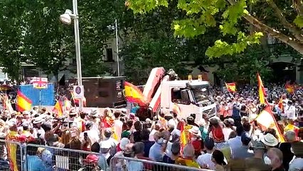 La Plaza de Colón recibe con gran ovación el nuevo generador de sonido