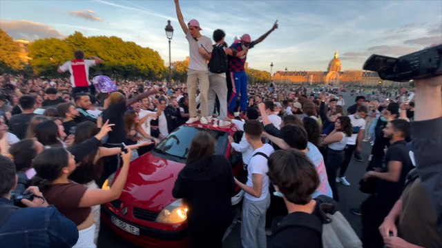 Nouvelle fête aux Invalides, la police intervient