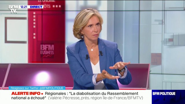 Valérie Pécresse: Si je suis réélue, la dette Covid (des entreprises) sera annulée
