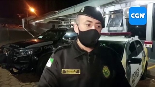 Tenente da PM fala sobre quase 1 tonelada de maconha apreendida na madrugada deste domingo