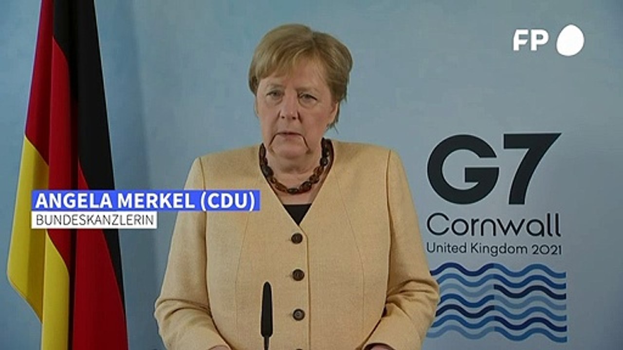 Merkel: G7-Bekenntnis zu Klimaschutz "stark" - auch ohne Kohleausstiegsdatum
