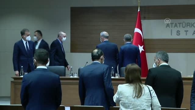 Cumhurbaşkanı Erdoğan: Temenni ederim ki bu görüşmelerimizi aynı hassasiyet içerisinde yaparak 24 Nisan'ı unutturacak adımları da atmış oluruz.
