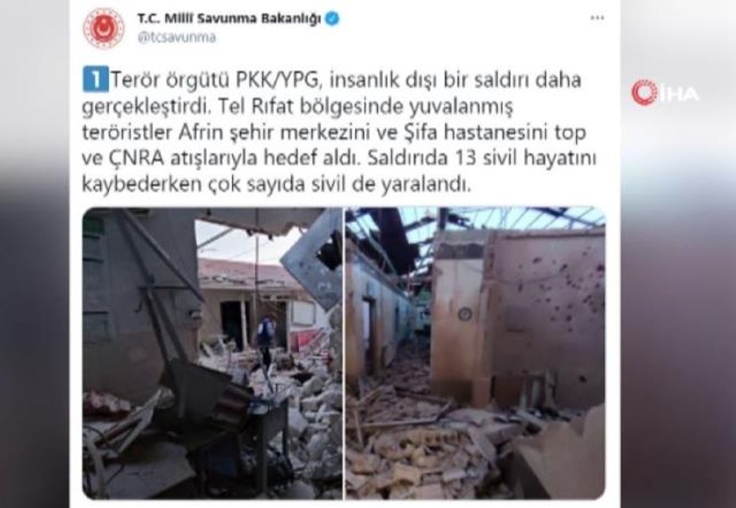 Terör örgütü YPG/PKK'nın hedefinde Afrin vardı