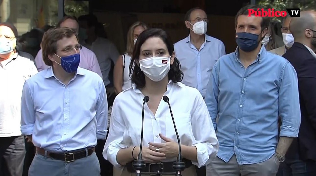 Ayuso, sobre el papel del rey en los indultos: "¿Le van a hacer cómplice?"