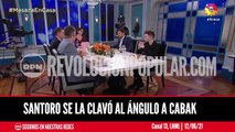 El que habla sin saber: el filoso cruce de Horacio Cabak y Leandro Santoro en lo de Juanita Viale